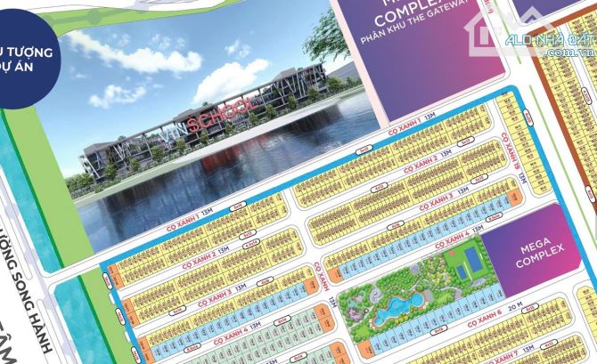 BÁN BIỆT THỰ  VINHOMES OCEAN PARK 2 - CỌ XANH - 64M2 - MT 5M-  GẦN VINSCHOOL