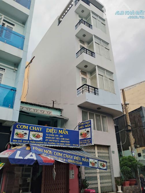 BÁN NHÀ 53/1/8TRẦN KHÁNH DƯ Q1 HẺM 10M CÓ VỈA HÈ DT 4x11,3 GIÁ CHỈ 13,5 TỶ TL