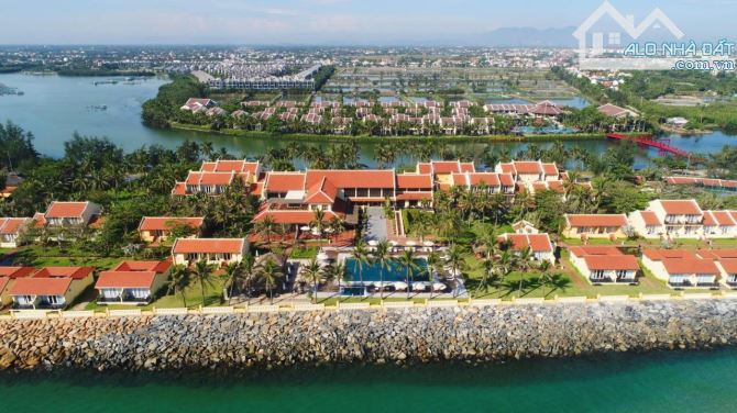 BÁN LÔ GÓC SIÊU ĐẸP – SAT BÃI BIỂN CỬA ĐẠI, HỘI AN – DT 1.187M2 NGANG 30M – ĐẦU TƯ ĐỈNH