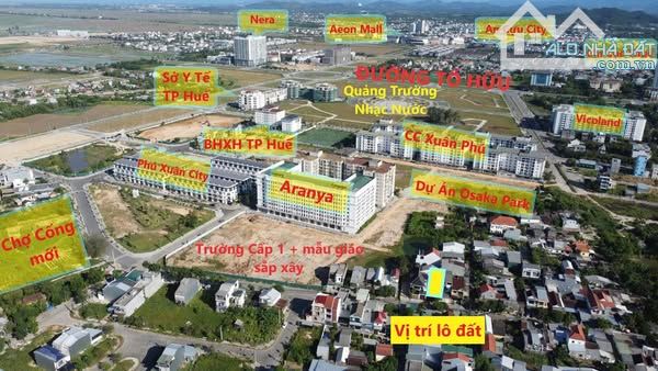 📢 BÁN LÔ ĐẤT MẶT TIỀN ĐƯỜNG NGUYỄN LỘ TRẠCH PHƯỜNG XUÂN PHÚ TP HUẾ CẠNH BÊN CHỢ CỐNG.
