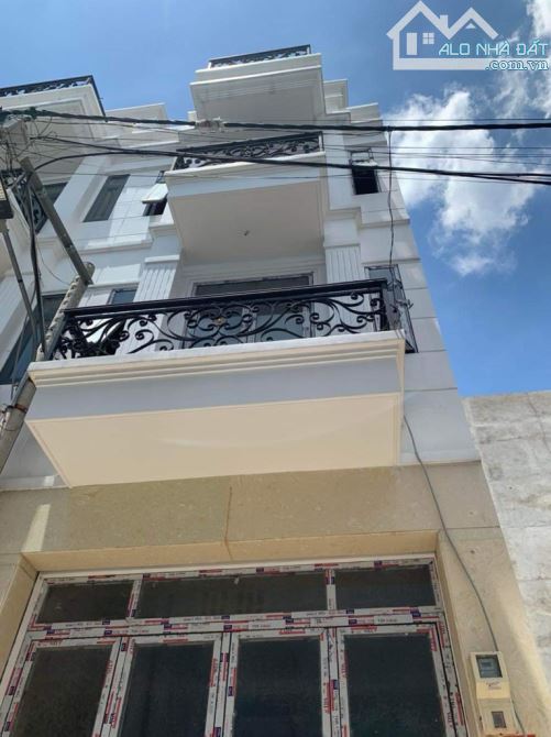 Nhà 4 tầng hẻm ô tô, đường HHG phường TX Q12 DT 52,6m2(4x13)💲4,6 tỷ