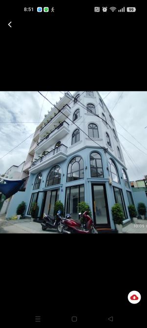 Tòa nhà văn phòng, Lô góc, 5 tầng, tọa lạc ngay TT Trung Chánh, Hóc Môn. Phù hợp văn phòng