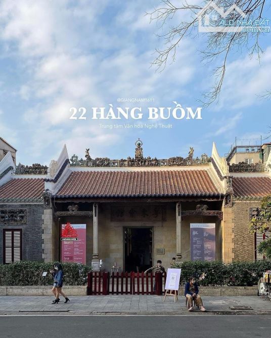 CỰC HIẾM - BÁN NHÀ MẶT PHỐ HÀNG BUỒM 175M2 - 5 TẦNG - 125 TỶ - KINH DOANH - SỔ ĐỎ NỞ HẬU