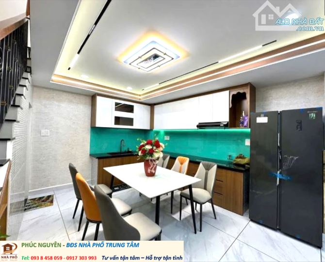 Nhà 4 Tầng ô tô đậu trước nhà - Thống Nhất Gò Vấp - Dt 40m2 Nở hậu TL - Gía 5.3 tỷ full NT - 1