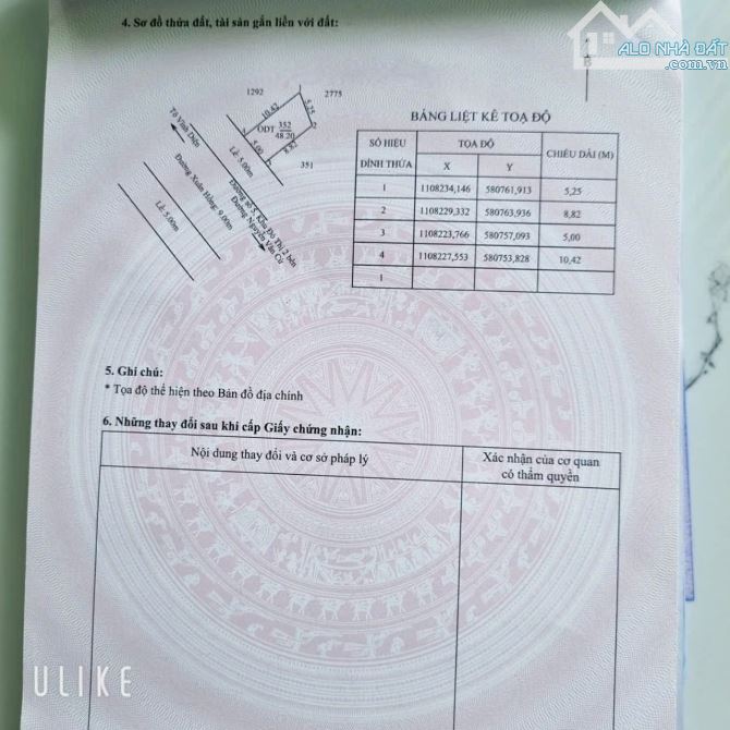 NỀN THỔ CƯ MẶT TIỀN ĐƯỜNG XUÂN HỒNG ĐỐI DIỆN BV NHI TP CẦN THƠ - 1