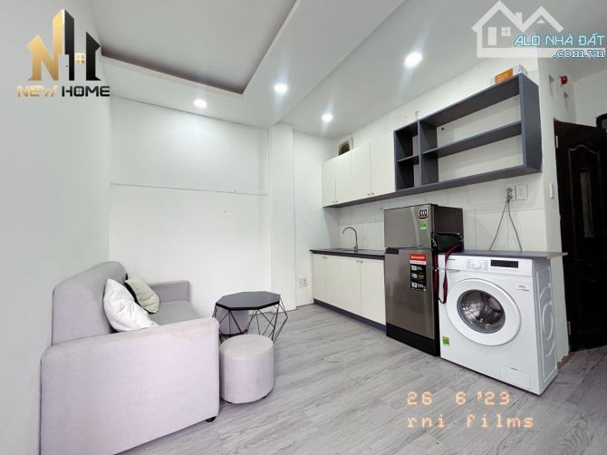 🏡Cho Thuê 2PN Đầy Đủ Nội Thất Máy Giặt Riêng_Thang Máy_Tại Trần Phú Q5 - 1