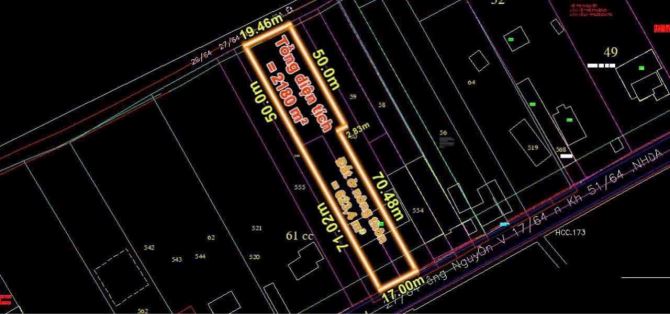 2180m2 đất thổ + vườn mặt tiền Nguyễn Văn Khạ, xã Phú Hòa Đông giá 17 tỷ - 2
