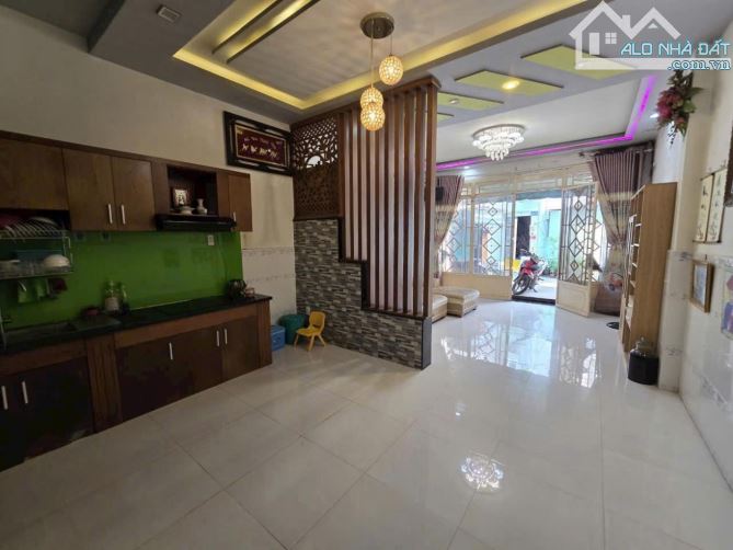 Nhà mới đẹp rộng thoáng sáng, 44m2 xây kiên cố BTCT, ngang rộng 4m, P15, Q8, SHR - 2