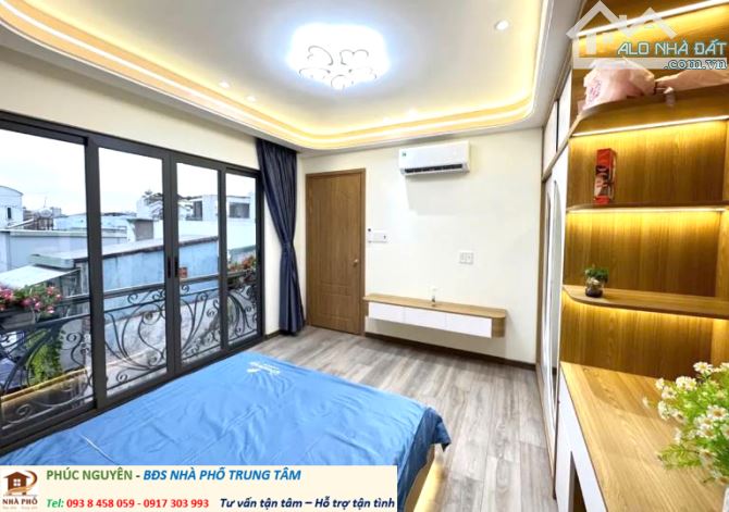 Nhà 4 Tầng ô tô đậu trước nhà - Thống Nhất Gò Vấp - Dt 40m2 Nở hậu TL - Gía 5.3 tỷ full NT - 2