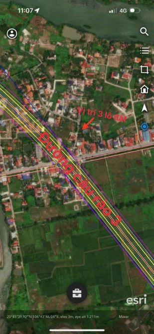96,7m2 mặt đường nhựa Hòa Nghĩa, Dương Kinh gần Cầu Rào 3 - 2