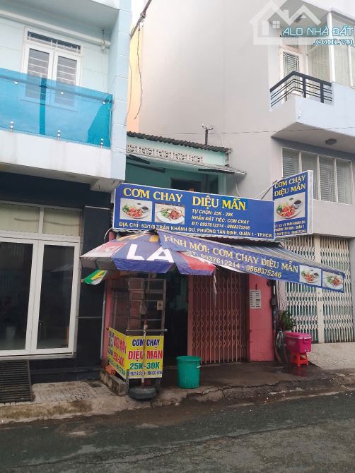 BÁN NHÀ 53/1/8TRẦN KHÁNH DƯ Q1 HẺM 10M CÓ VỈA HÈ DT 4x11,3 GIÁ CHỈ 13,5 TỶ TL - 2