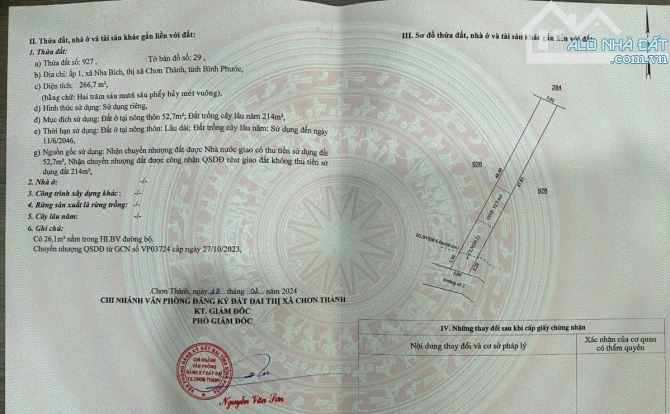 bán đất nền Chơn Thành , gần ngay Khu công nghiệp Becamex, Gía Rẻ - 2