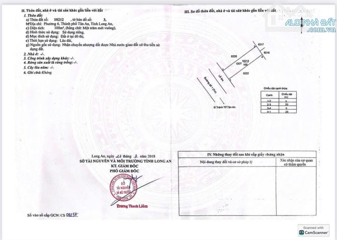 ✅ Bán đất thổ đường Số 1 thuộc KDC Đại Dương , Phường 6 , TP Tân An _Diện Tích: 5 x 20m2 - 3