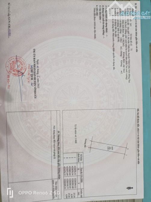 Bán đất thổ cư 100%, đường bê tông, sổ riêng tại thị trấn Vĩnh An, Vĩnh Cửu - 5