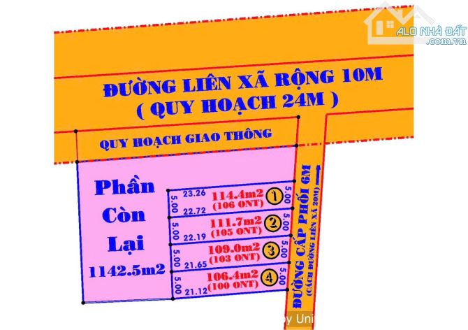 Đợi duyệt Bán lô Suối Tiên, Diên Khánh thôn Gò Mè chỉ 584tr - 5