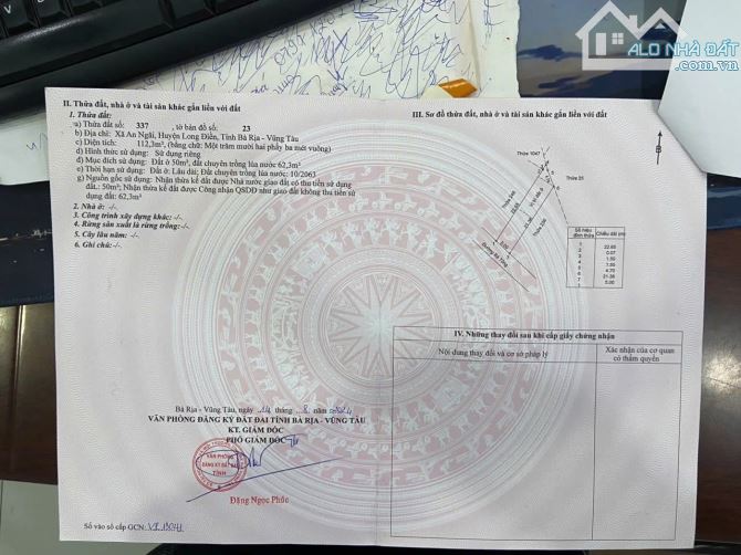 🚩Bán Nhanh Lô Đất Cho Anh Chủ   Xã An Ngãi - TT Long Điền - Bà Rịa Vũng Tàu - 5