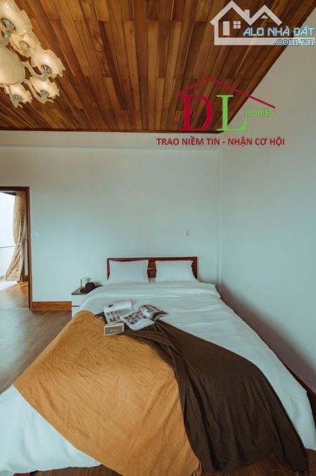 Bán biệt thự Đà Lạt 2 mặt tiền Nguyễn Hữu Cảnh – sân ô tô rộng, có thu nhập từ phòng trọ - 6