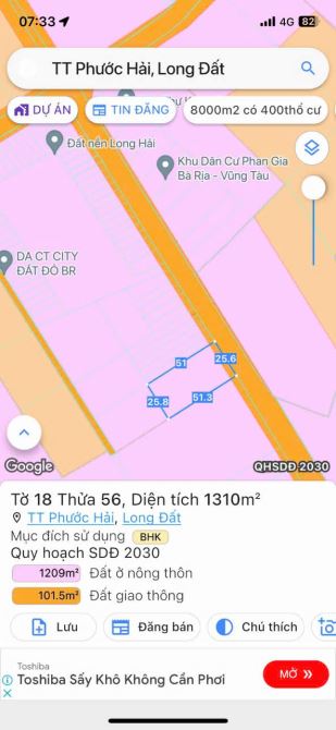 💥💥BÁN NHÀ VƯỜN TÂM HUYẾT GẦN BIỂN NO CÔNG VIỆC TẠI TT PHƯỚC HẢI - LONG ĐẤT - 6
