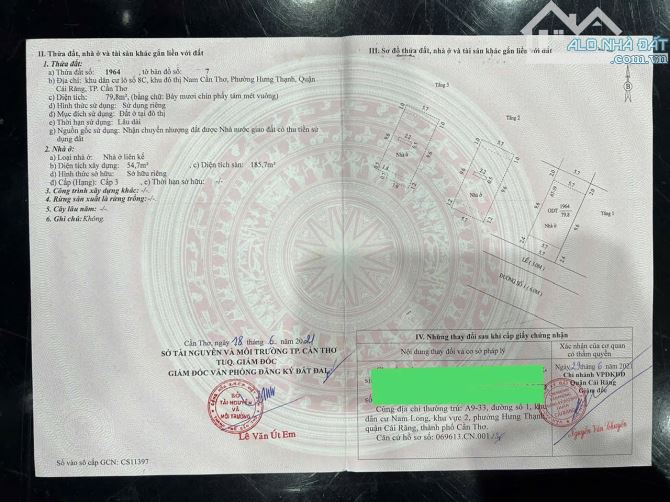 Bán Nhà 1t3l Đường Số 1 Kdc Nam Long, P.Hưng Thạnh, Q.Cái Răng, Tp Cần Thơ. - 8