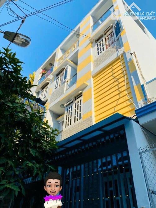 Bán nhà 4 tầng  6x10m,Phan Huy Ích ,phường 12, Gò Vấp, giá nhỉnh 6 tỷ