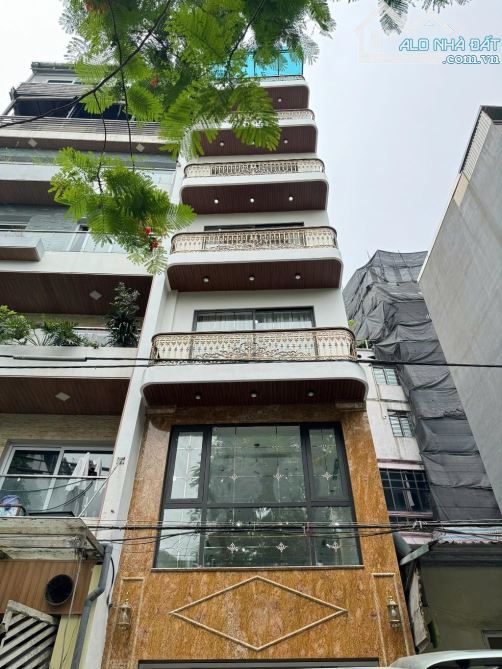 Bán nhà ngọc lâm 53m2 xây 7 tầng thang máy , gara ô tô , kinh doanh , trước nhà ô tô tránh - 18