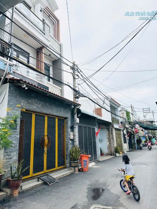 Nhà 2 tầng đường TRẦN THỊ HÈ , phường HIỆP THÀNH, Q12, dt 58m2 (4mx14,5m) hẻm 6m 💵 4,4Tỷ