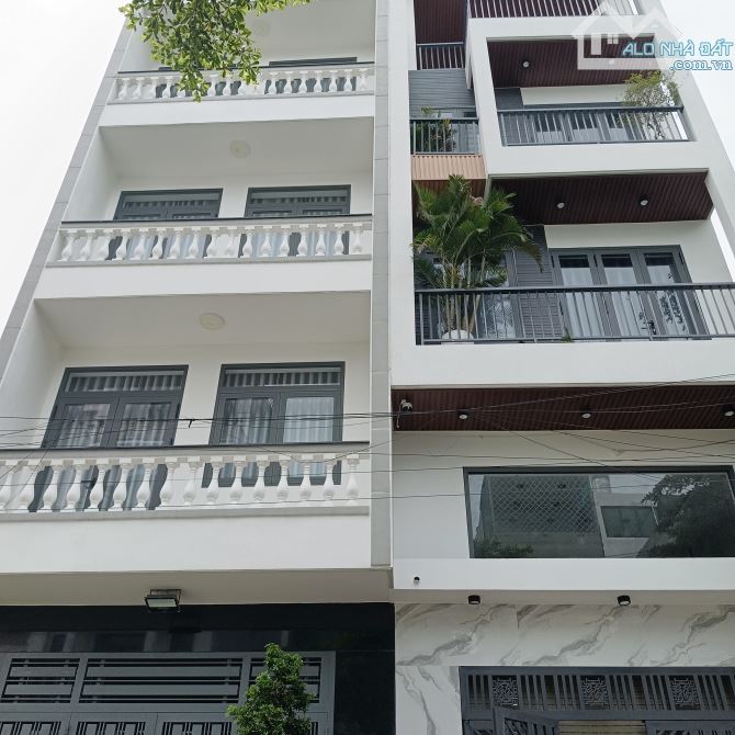 Khu phân lô 8m có vỉa hè, Thạnh Xuân 25, Q12. Nhà 4 lầu. Sổ riêng hoàn công.