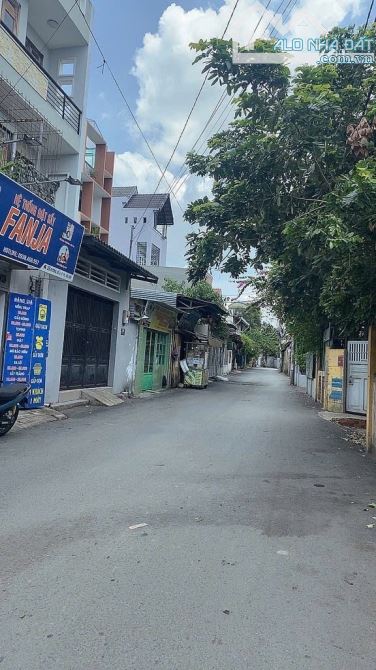 Nhà 3 tầng 2 MẶT TIỀN đường SỐ 6 , phường 15 Q. Gò Vấp ,dt 93m2 (4mx22m) hẻm 8m 💵 10,9tỷ