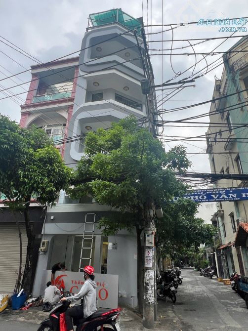 Góc 2 mặt tiền Ni Sư Huỳnh Liên-P10-Tân Bình, 4x14m 6 tầng thang máy giá chỉ 14,5 tỷ TL