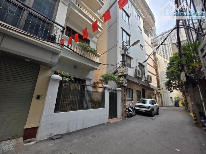 PHÂN LÔ CÁN BỘ Ô TÔ TRÁNH- NGÕ 193 TRUNG KÍNH 105M2x6 tầng; 34,8 TỶ KINH DOANH CHO THUÊ
