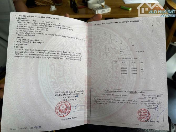 Lô đất hẻm 58 võ văn hát DT 50m vị trí đẹp, giá tốt - 1