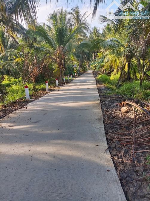 🌳 Cần bán 1700m2 vườn dừa cách đanl nội bộ 100m.  👍 Vị trí thuộc ấp Công Thiện Hùng - xã - 1