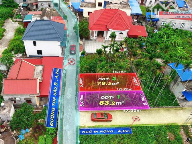 Chính chủ gửi bán lô đất Mặt đường thôn trải nhựa Lâm Động   ✅ Hướng Bắc - 1