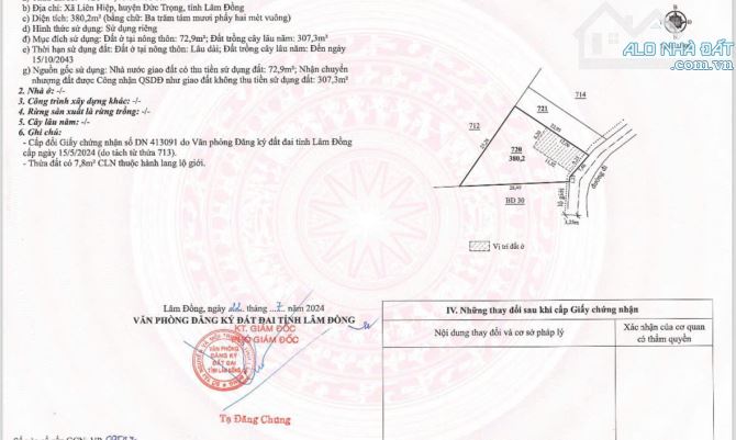 CHỦ GỬI BÁN ĐẤT ĐẸP TẠI LIÊN HIỆP - ĐỨC TRỌNG - LÂM ĐỒNG cách sân bay Liên khương 3km - 1