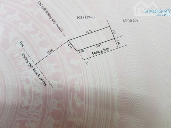 Bán đất mặt tiền Đồng Khởi 62m