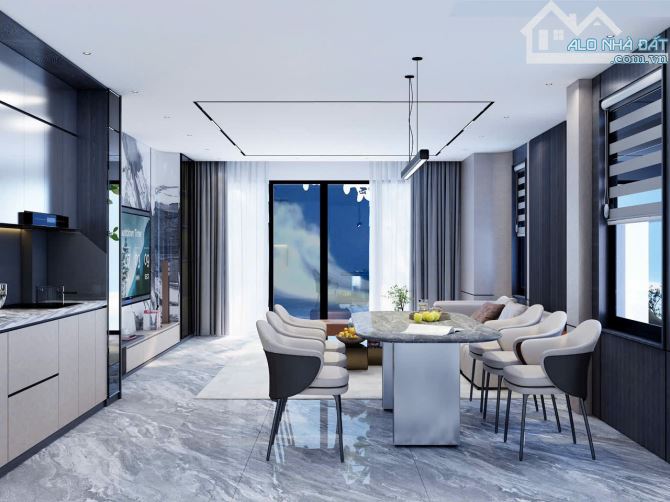 Bán nhà Ngọc Thụy- Long Biên DT 55M2, 6 Tầng, MT 4.7M, Gara, thang máy, lô góc 2 thoáng. - 2