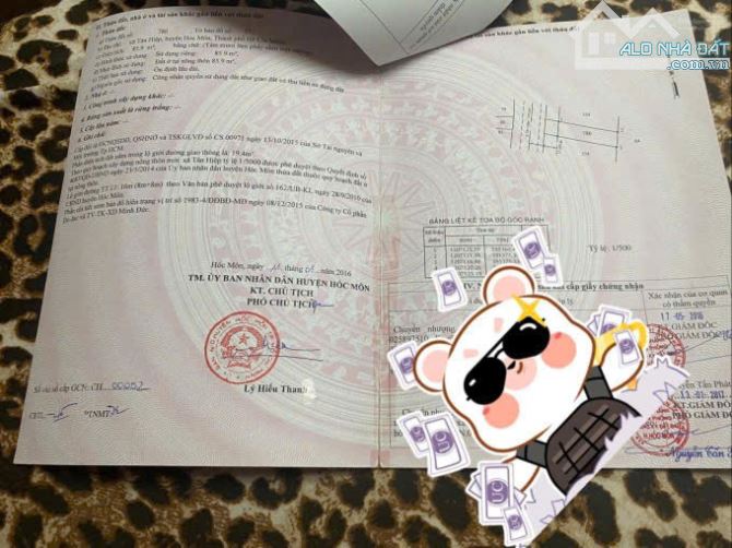 Chủ Ngộp Đại Hạ Giá 720triệu Sổ Hồng Riêng 720triệu Tân Hiệp 4 Hóc Môn 85m2 bao phí thuế - 2