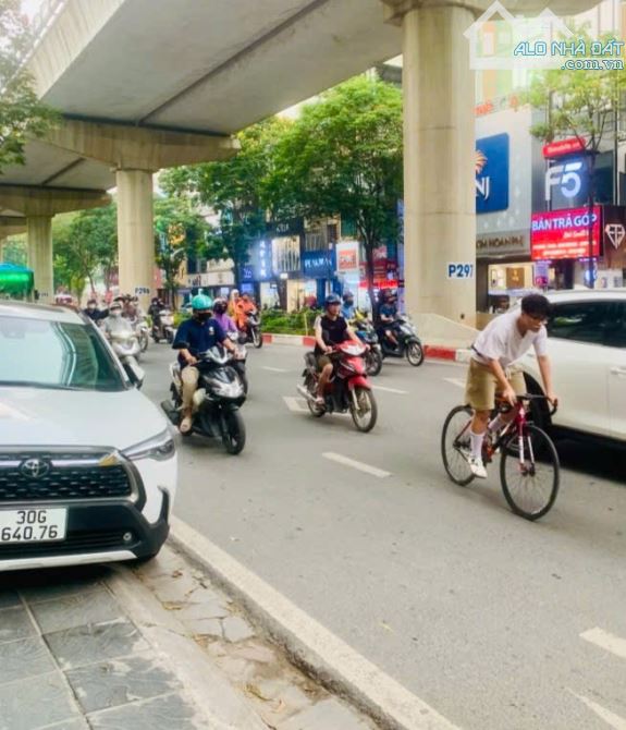 BÁN NHÀ MẶT PHỐ CẦU GIẤY – VỊ TRÍ ĐẮC ĐỊA – KINH DOANH ĐỈNH – VỈA HÈ Ô TÔ TRÁNH, 45M  4T - 3