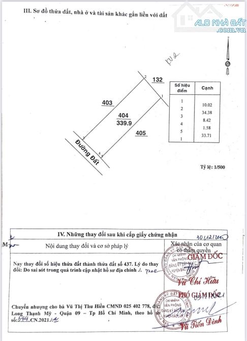 Chính chủ gửi bán lô đất thôn 4 Lộc Quảng - 3