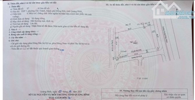 Bán đất đường Trương Pháp, Hải Thành, Đồng Hới, Quảng Bình, 4390m2, giá 250 tỷ - 4