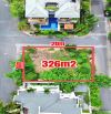 Đất Biệt Thự Góc 3 Mặt Tiền 326m2(16mx20m) Khu Compound Nguyễn Văn Hưởng,Thảo Điền,Q2