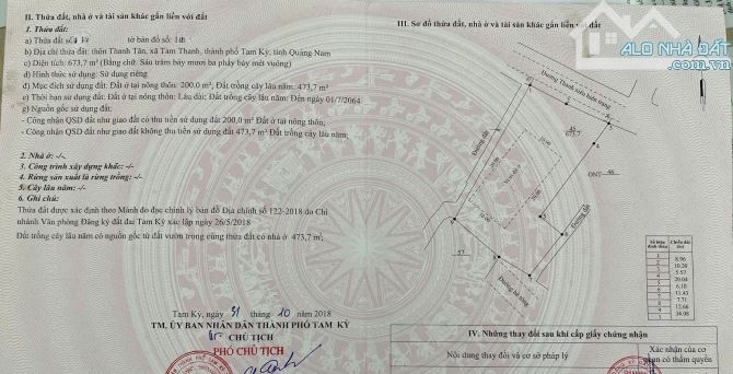 ĐẤT BIỂN TAM THANH NGAY UBND XÃ- MẶT TIỀN ĐƯỜNG THANH NIÊN- DT 674m2- GIÁ 5,5 TỶ
