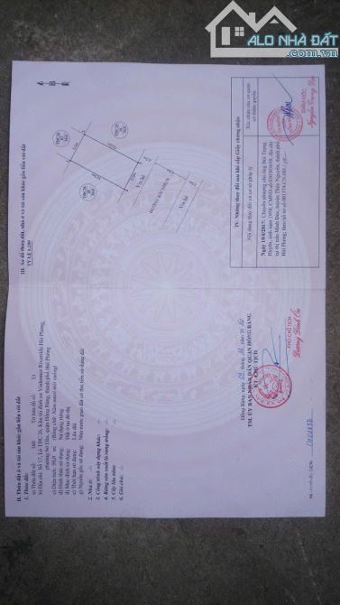 Mr Đ.Anh- Bán 50m2 đất TĐC Xi Măng, Sở Dầu, Hồng Bàng, Hải Phòng giá 3,6 tỷ/ 72tr/m2