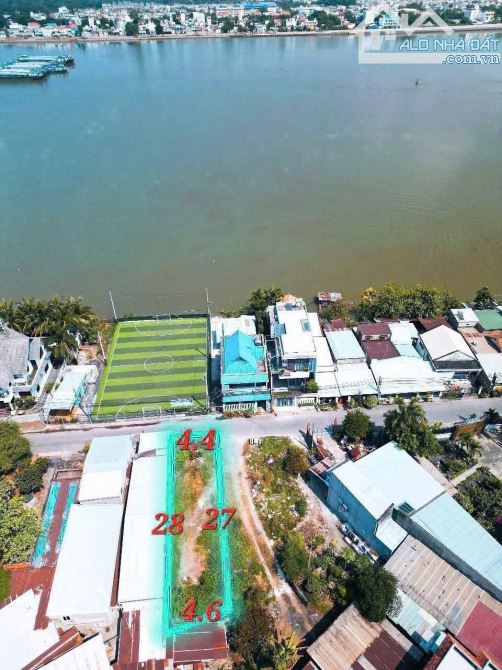 BÁN LÔ ĐẤT 107M2 P.HÓA AN VIEW ĐỐI DIỆN SÔNG ĐỒNG NAI.DT: 4,32x28=121M2. GIÁ: 2TỶ990 TL