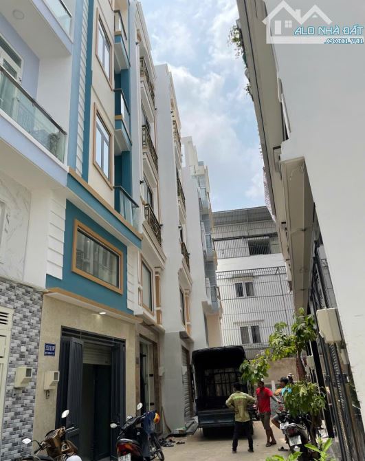 Nhà 5 tầng 4x14m 6PN 7WC, 153/16/14P Nguyễn Thượng Hiền 8.9 tỷ