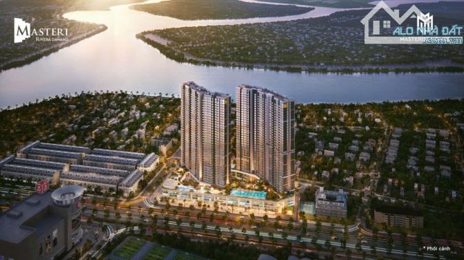Căn 2PN giá thấp nhất căn hộ Masteri Rivera Đà Nẵng, giữ suất là lời chắc