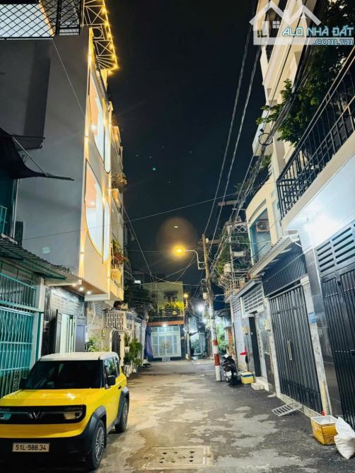 NHÀ MỚI ĐẸP 4 TẦNG - HXH THÔNG TRẢI NHỰA RỘNG 6M - QUANG TRUNG P14 GÒ VẤP - NHỈNH 5 ĐỒNG