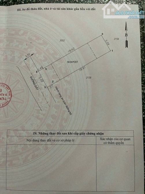 Cần bán lô đất sổ hồng riêng đường ô tô thông tân đông hiệp di an bd - 1