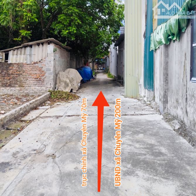 Đất làng nghề Chuyên Mỹ,dt 86m,2 mặt đường ô tô,sát trường mầm non,trục chính xã - 1