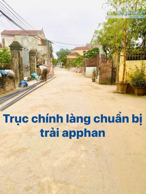 Bán 60m thôn Phi liệt. Cách 10m ra trục chính. Đường oto đỗ cửa. Giá chỉ 2ty550 - 1